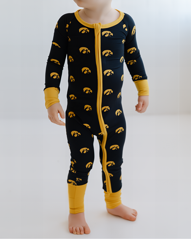 Iowa Hawkeyes One-Piece Tailgate Tikes Newborn