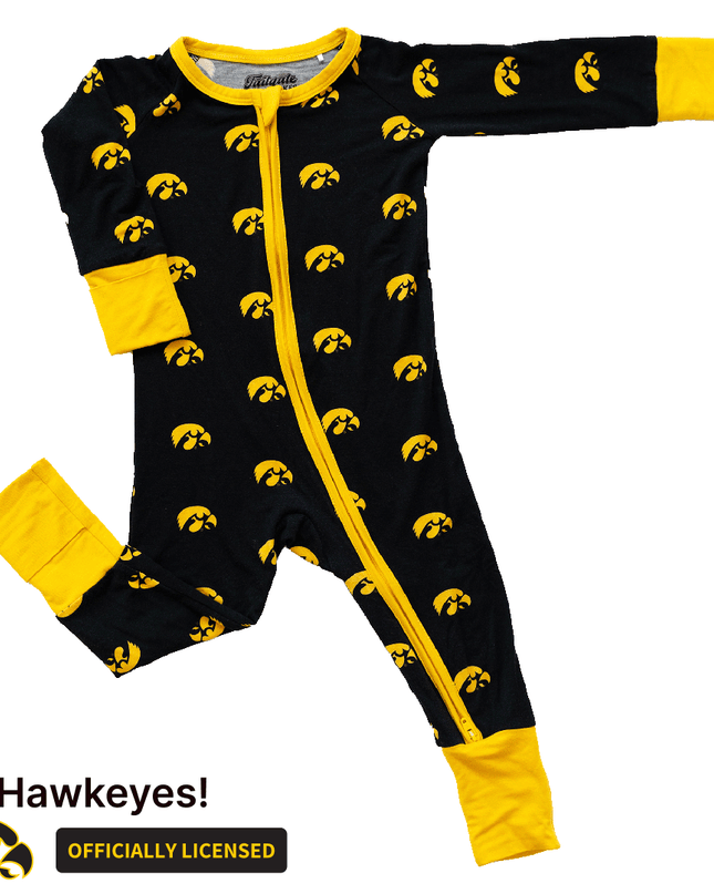 Iowa Hawkeyes One-Piece Tailgate Tikes