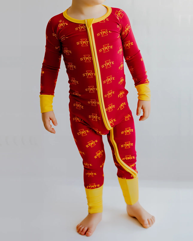 Iowa State Cyclones Zippy One-Piece Tailgate Tikes