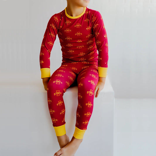 Iowa State Cyclones Two-Piece Pajama Set