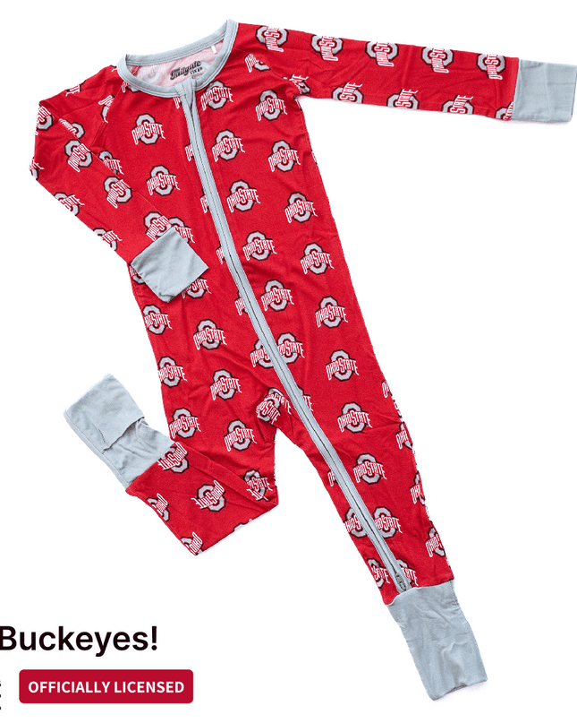 Ohio State Buckeyes One-Piece Tailgate Tikes