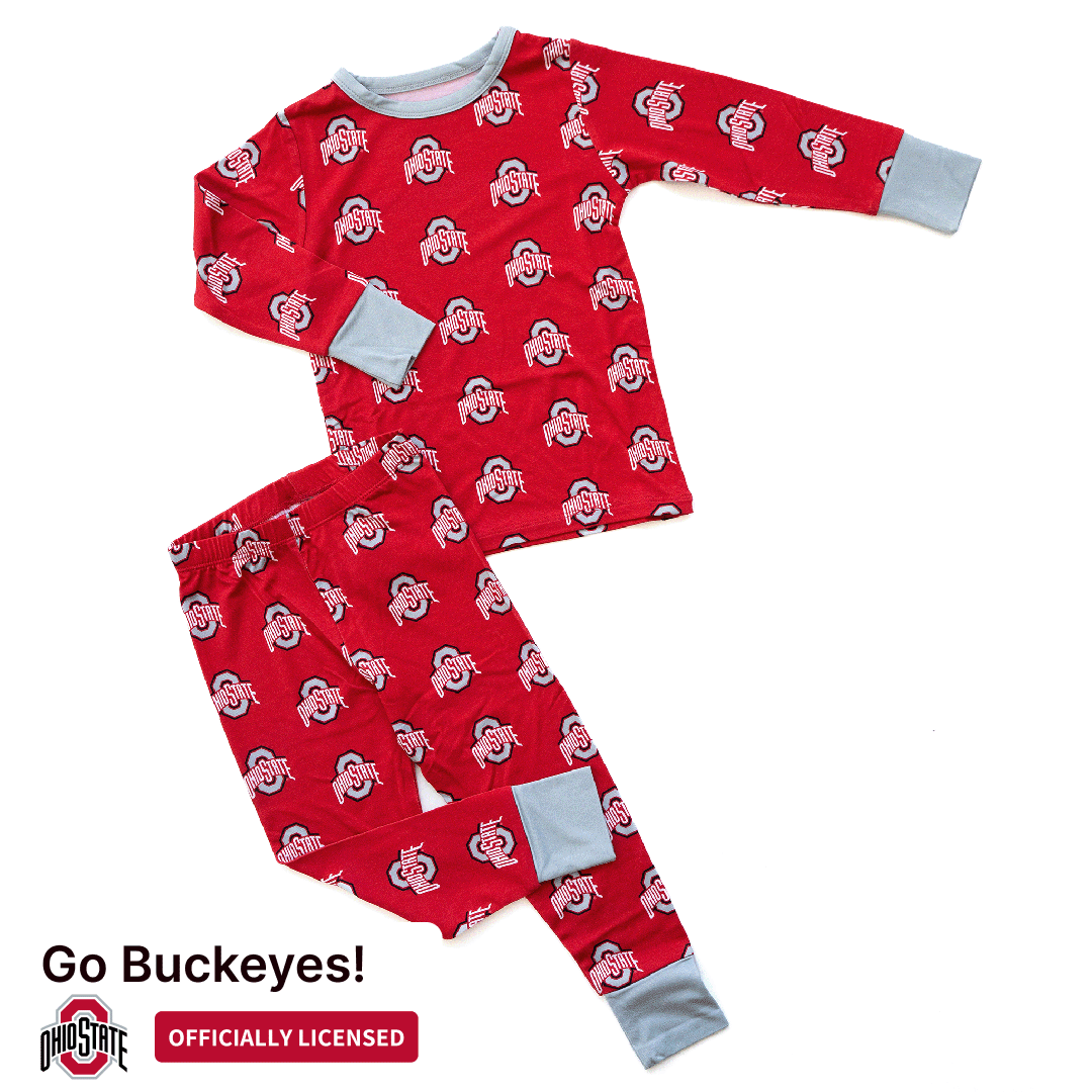 Ohio State Buckeyes Two-Piece Pajama Set
