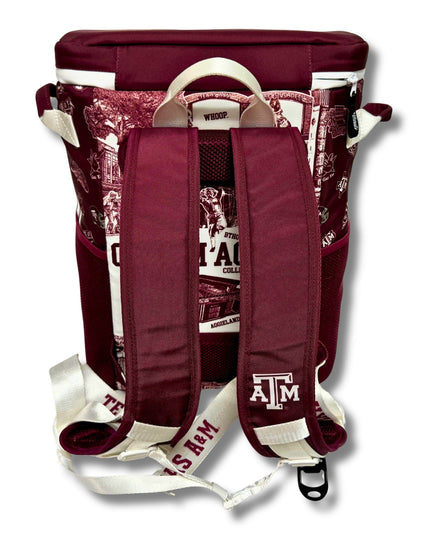 Texas A&M University Backpack Cooler