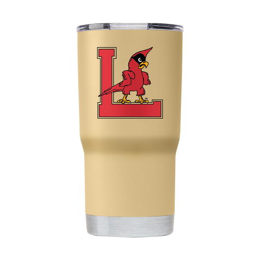Louisville College Vault 20oz Gold Tumbler