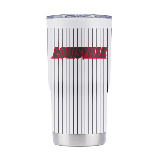 Louisville 20oz Pinstripe Baseball Tumbler