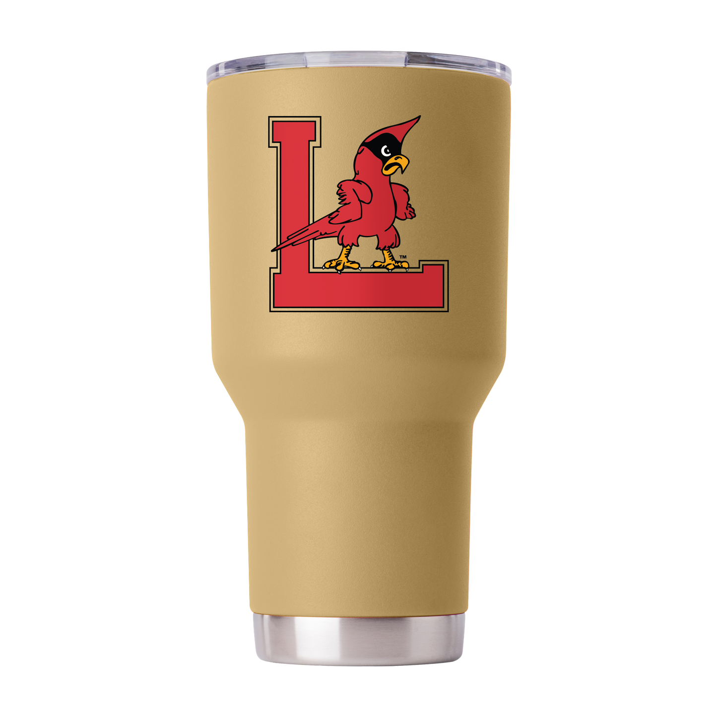 Louisville College Vault 30oz Gold Tumbler