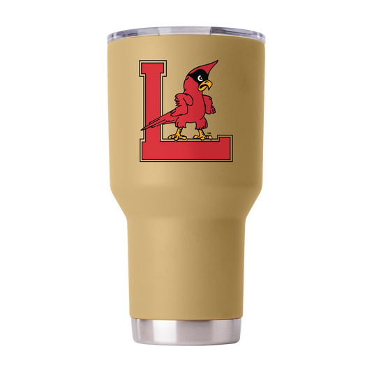 Louisville College Vault 30oz Gold Tumbler