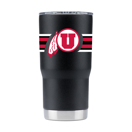 Utah 20oz Black Tumbler
