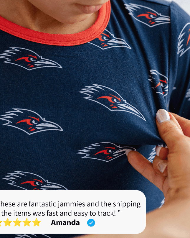 UTSA Roadrunners Two-Piece Pajama Set Tailgate Tikes