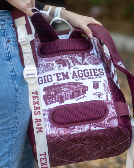 Texas A&M University Backpack Cooler