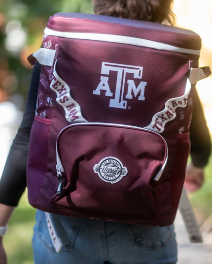 Texas A&M University Backpack Cooler