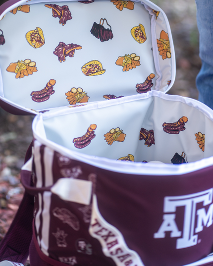 Texas A&M University Backpack Cooler