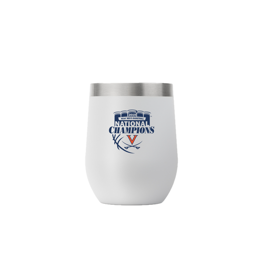 Virginia 12oz Stemless Gray Tumbler NCAA Champs