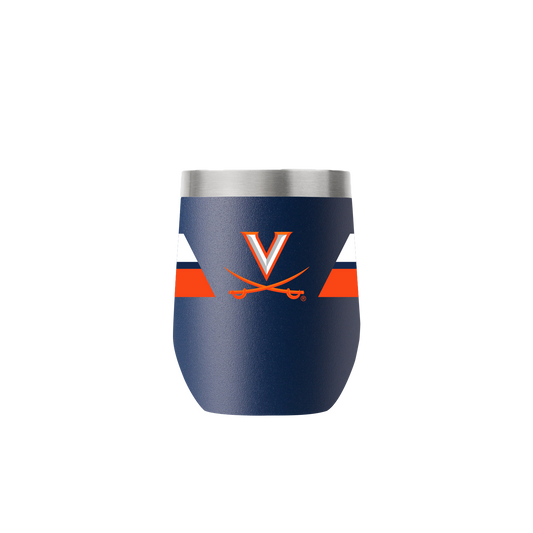 Virginia 12oz Stemless Navy Tumbler