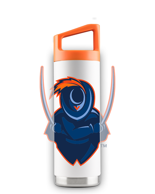 Virginia 16oz White "Mascot" Youth Bottle