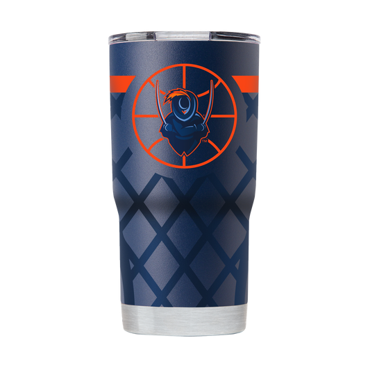 Virginia 20oz Navy Basketball Tumbler