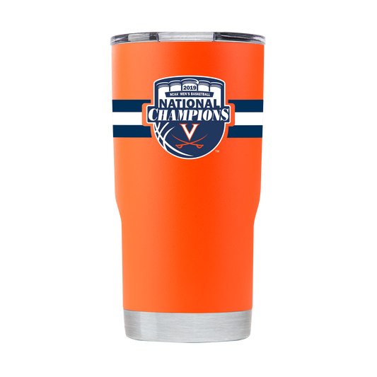 Virginia 20oz National Champs Orange Striped Tumbler