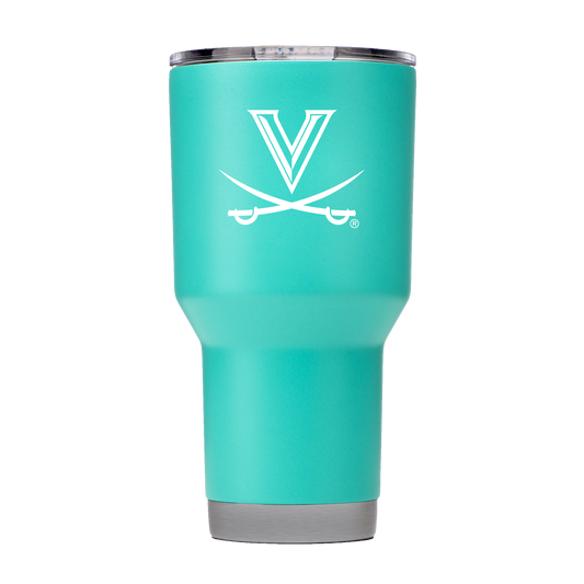 Virginia 30oz Teal Tumbler