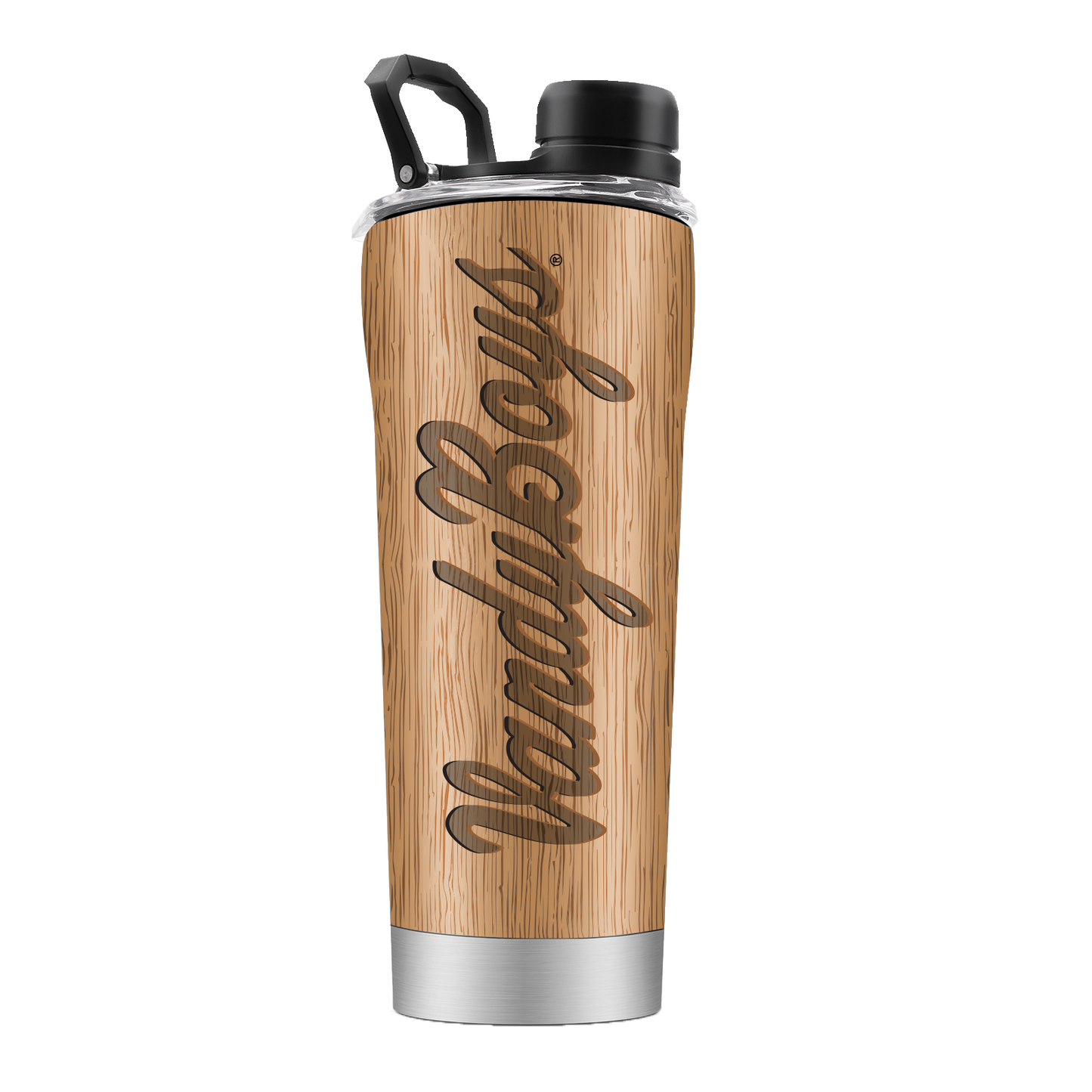 Vanderbilt Baseball Bat Stainless Steel Shaker
