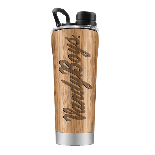 Vanderbilt Baseball Bat Stainless Steel Shaker
