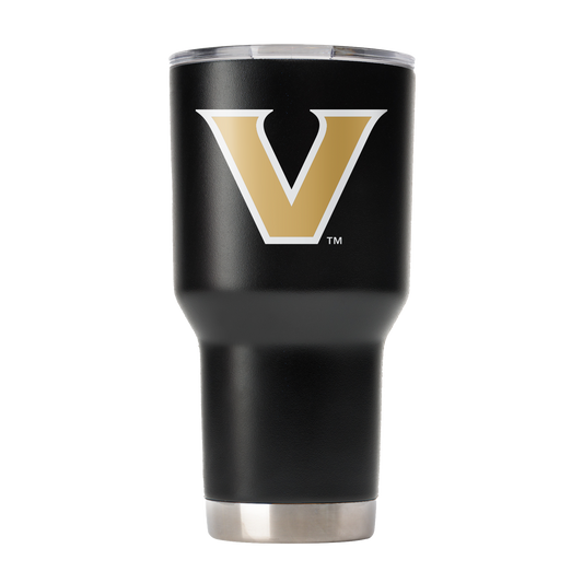 Vanderbilt 30oz Black Tumbler