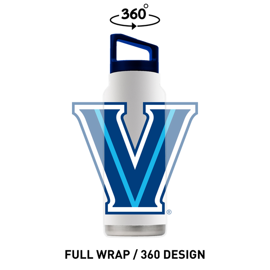 Villanova 40oz White Bottle