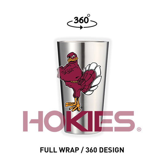 Virginia Tech 16oz Stainless Pint