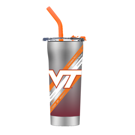 Virginia Tech Straw Tumbler