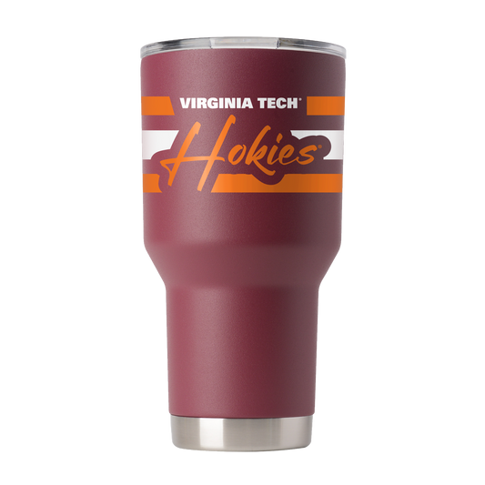 Virginia Tech 30oz Maroon Script Tumbler