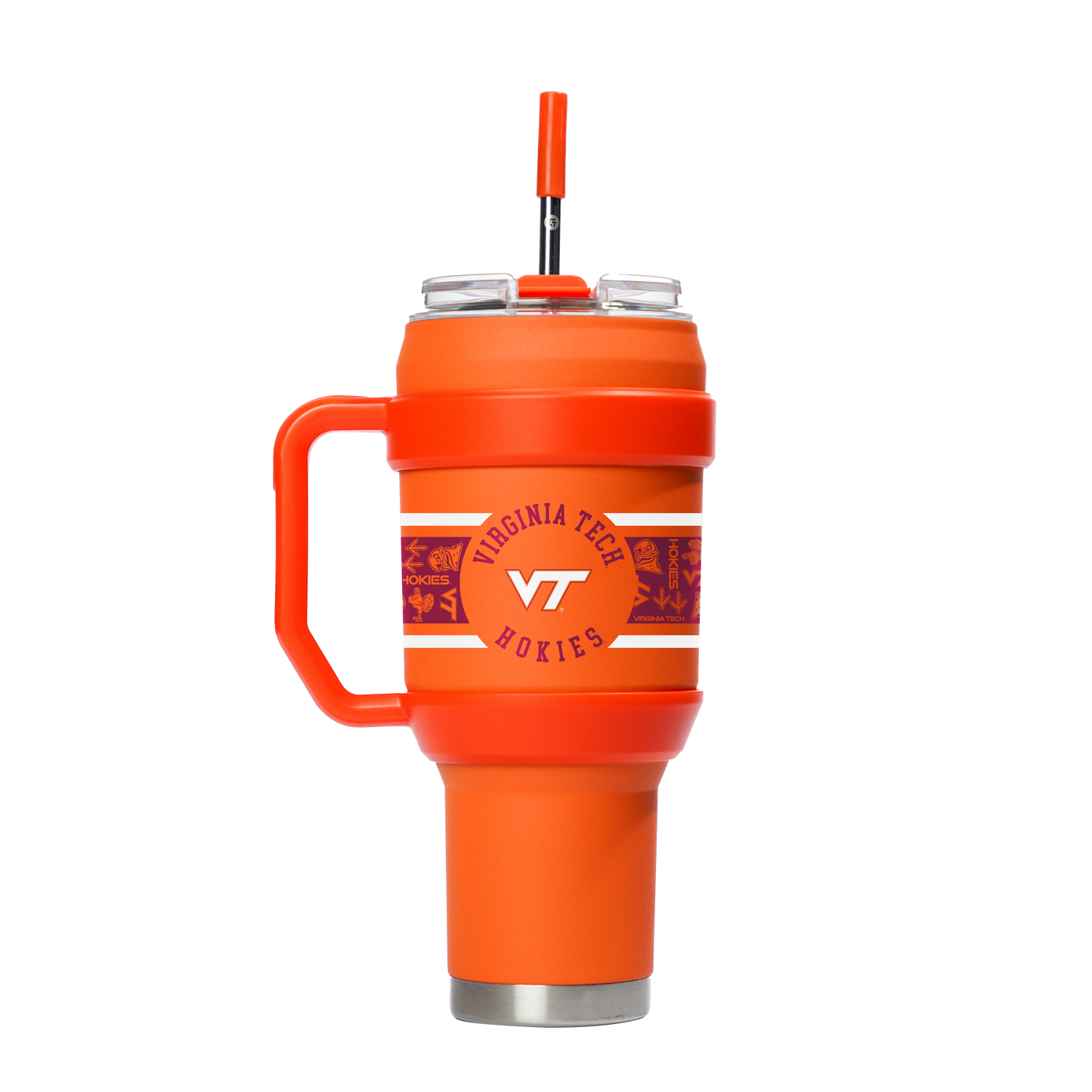 Virginia Tech 40oz Stainless Steel Tumbler - Orange