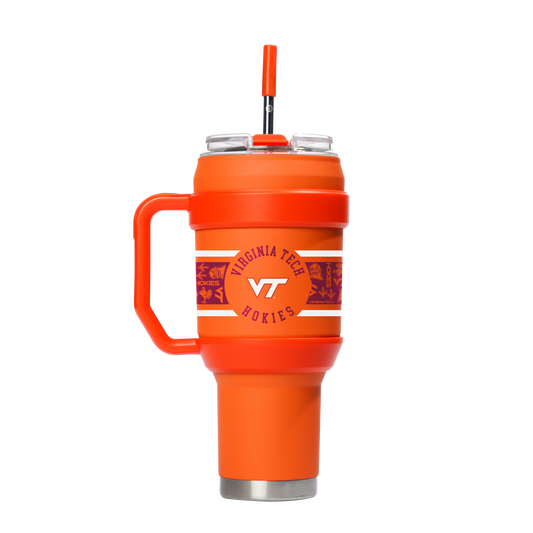 Virginia Tech 40oz Stainless Steel Tumbler - Orange