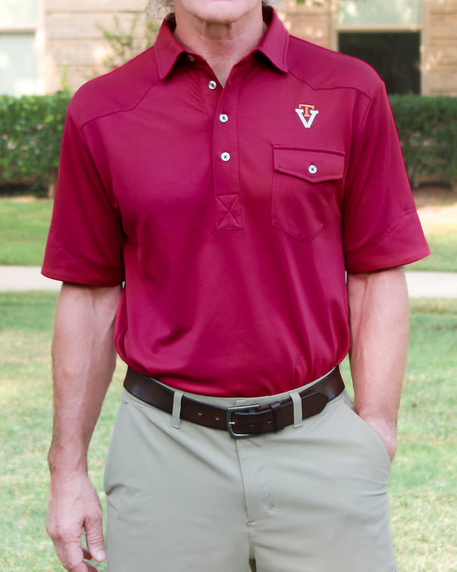 Virginia Tech Classic Western Polo