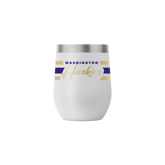 Washington 12oz Script Stemless Light Gray Tumbler