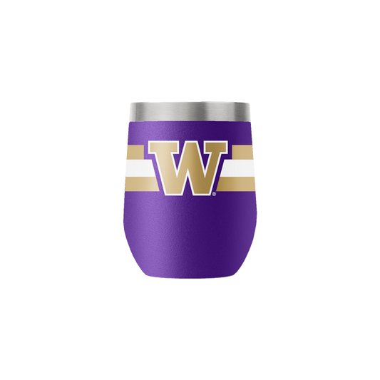Washington 12oz Stemless Purple Tumbler