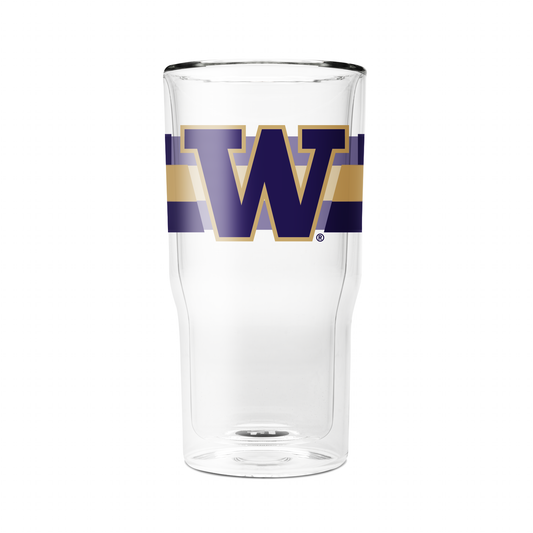 Washington 16oz 2-Pack Glass Tumblers