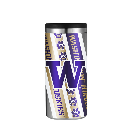 Washington Stainless Steel Skinny Can Koozie