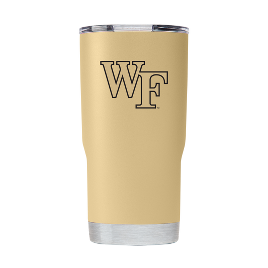 Wake Forest 20oz Gold Tumbler