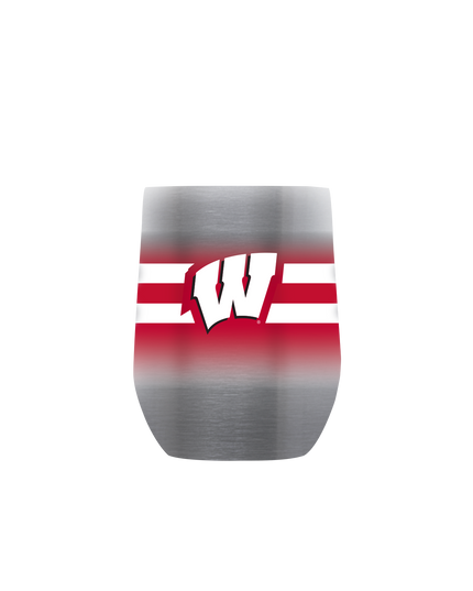 Wisconsin 12oz Stemless Tumbler