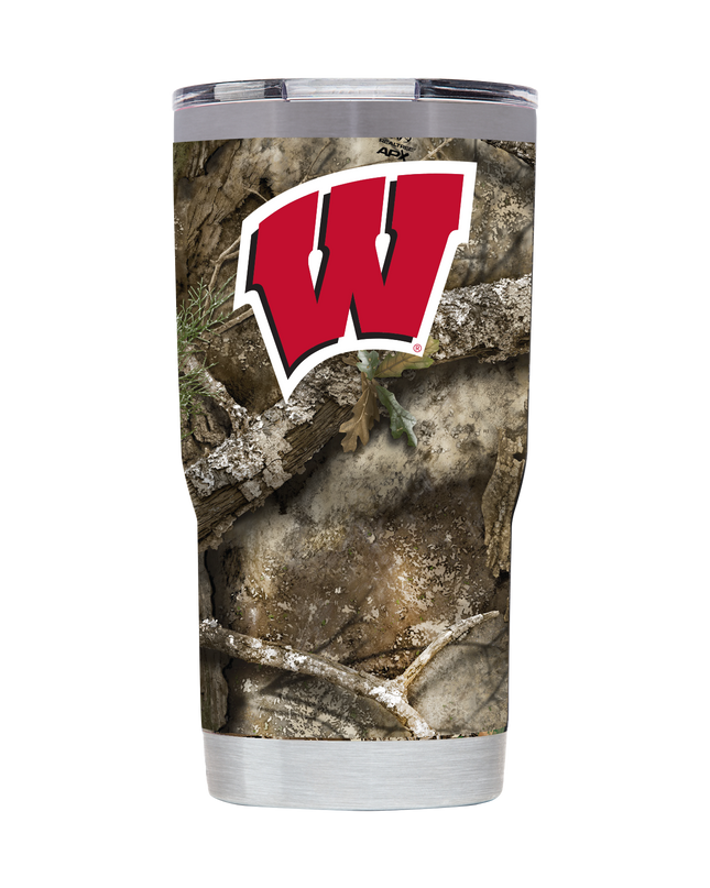 Wisconsin 20oz Realtree Tumbler