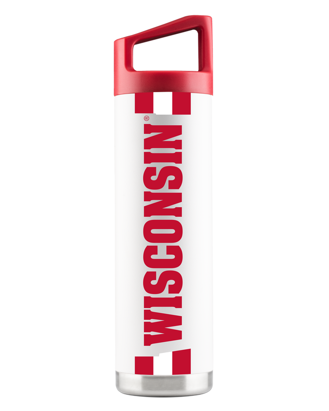 Wisconsin 22oz White Bottle
