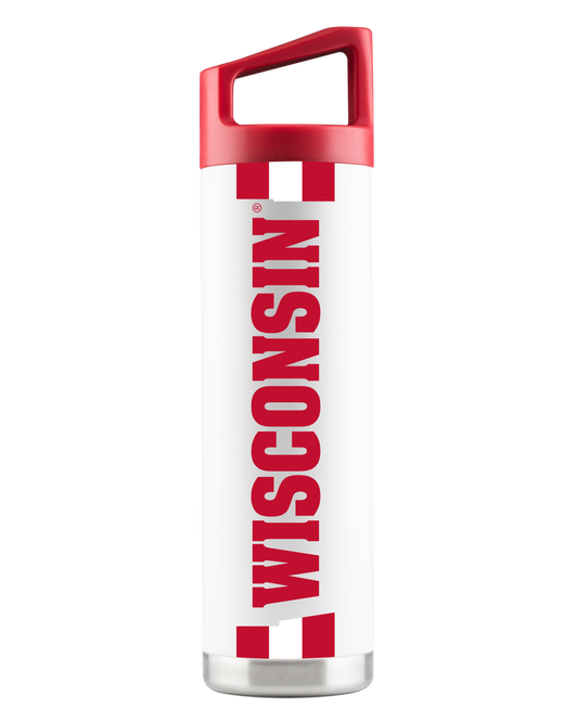 Wisconsin 22oz White Bottle