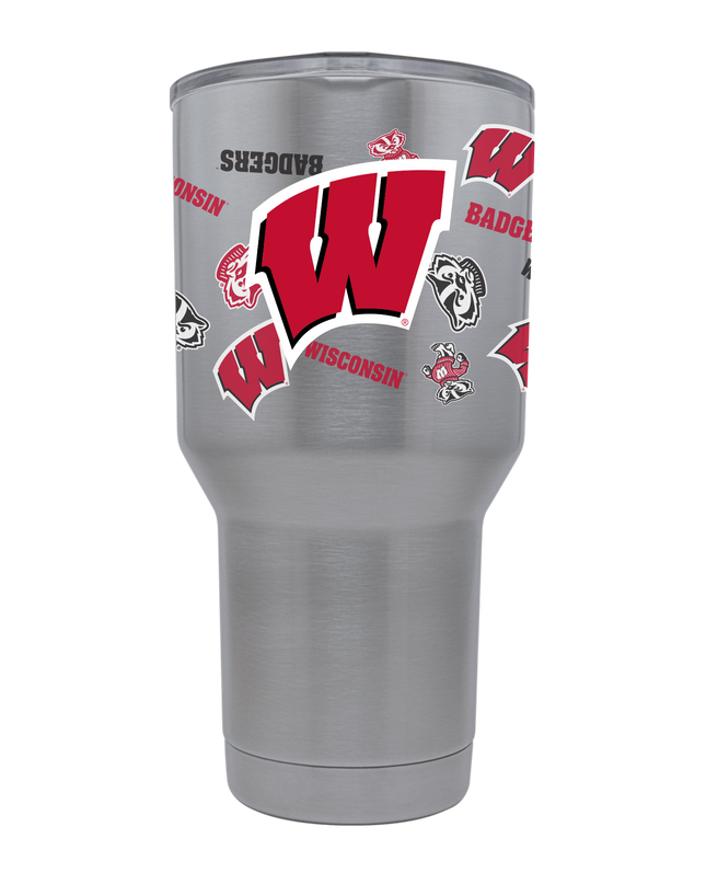 Wisconsin 30oz Stainless Steel Tumbler