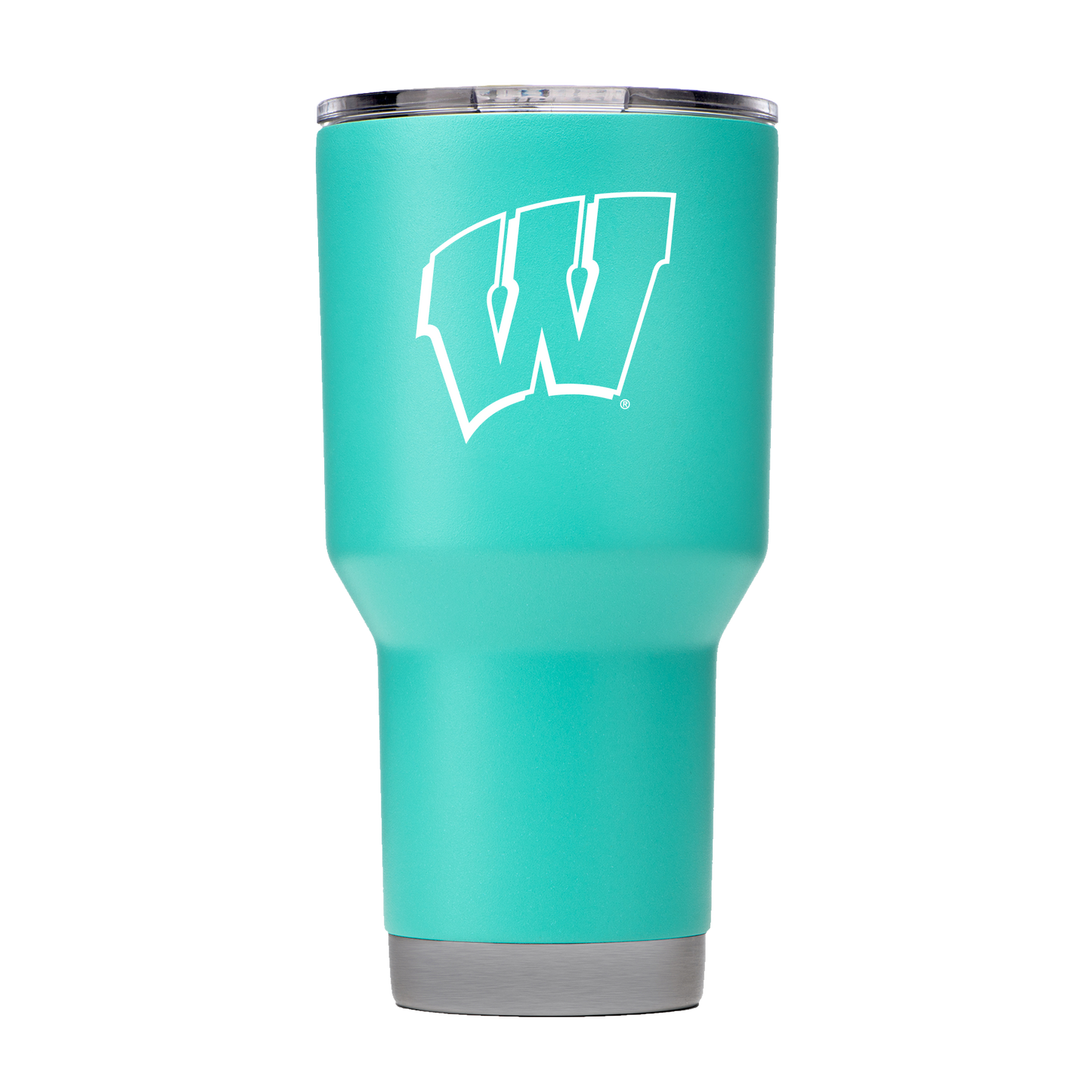 Wisconsin 30oz Teal Tumbler