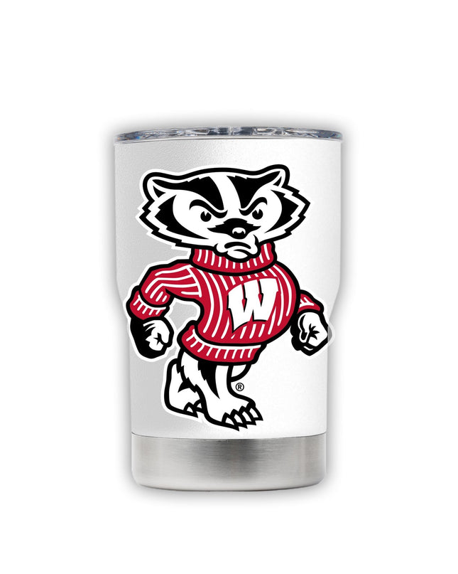 Wisconsin Jacket 2.0 White Can-Bottle Cooler