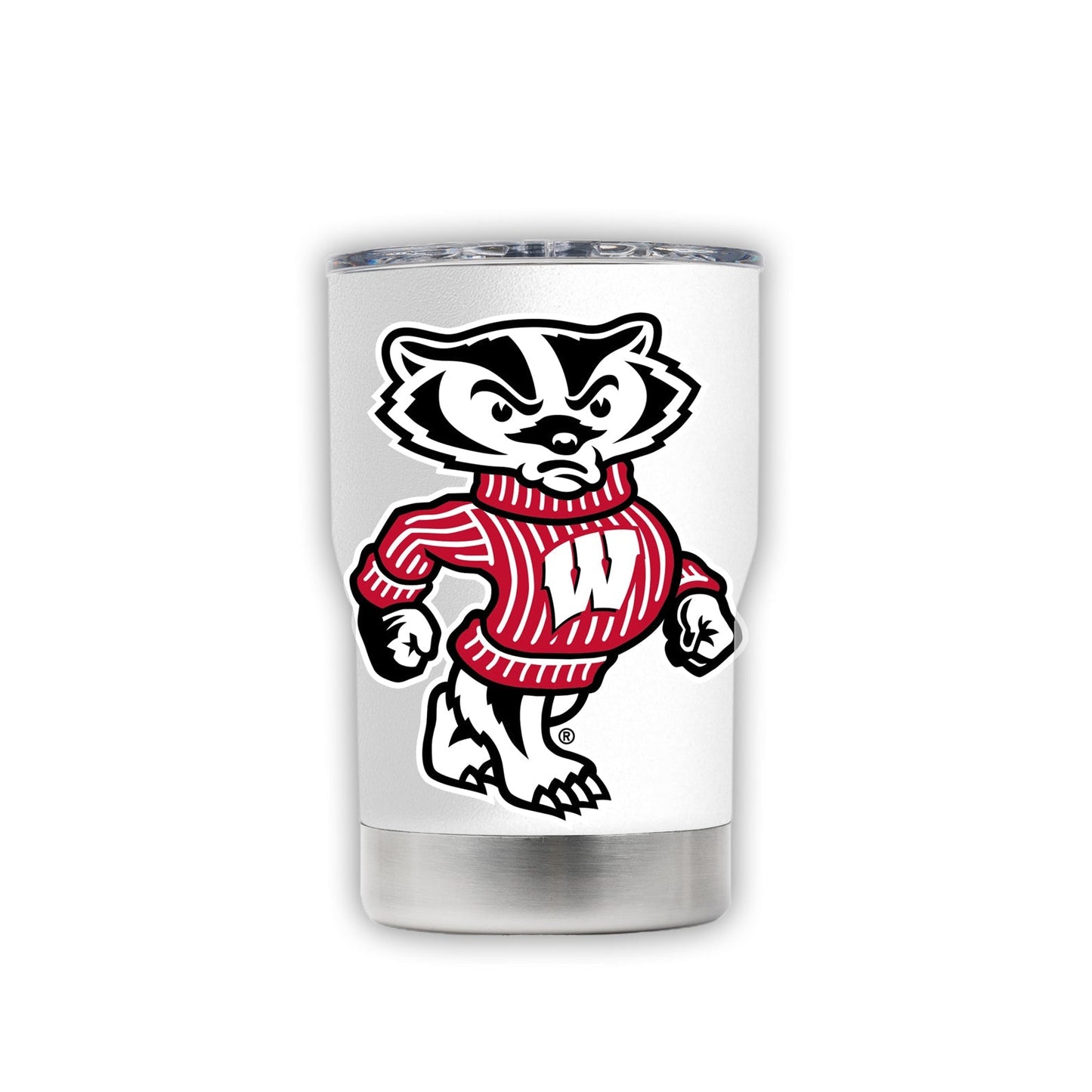 Wisconsin Jacket 2.0 White Can-Bottle Cooler