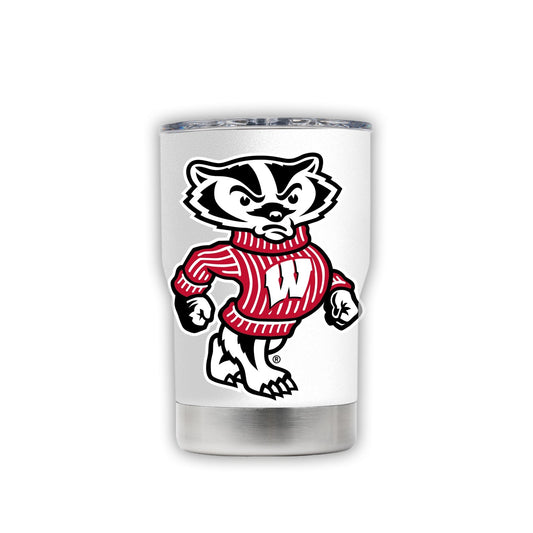 Wisconsin Jacket 2.0 White Can-Bottle Cooler