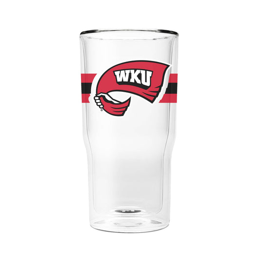 Western Kentucky 16oz 2-Pack Glass Tumblers