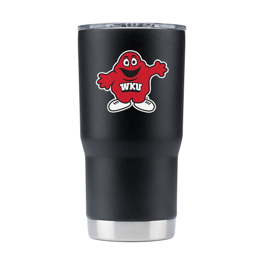 Western Kentucky 20oz "Big Red" Black Tumbler