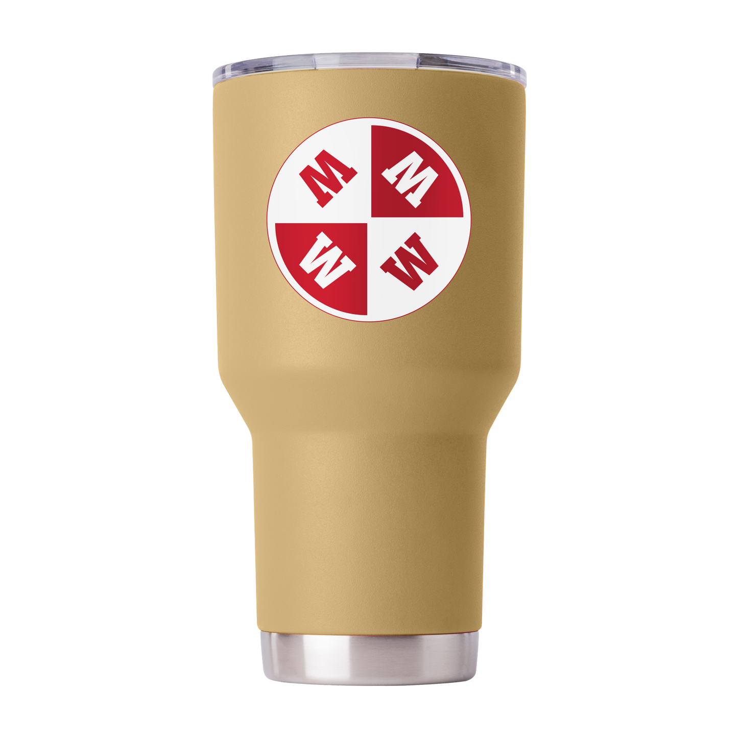 Western Kentucky College Vault 30oz Gold Tumbler