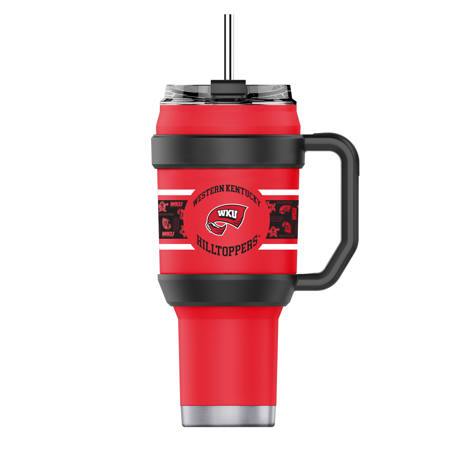 Western Kentucky 40oz Stainless Steel Tumbler - Red
